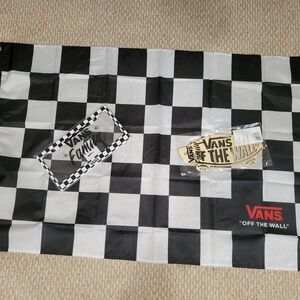 Vans flag, sign and car tag frame